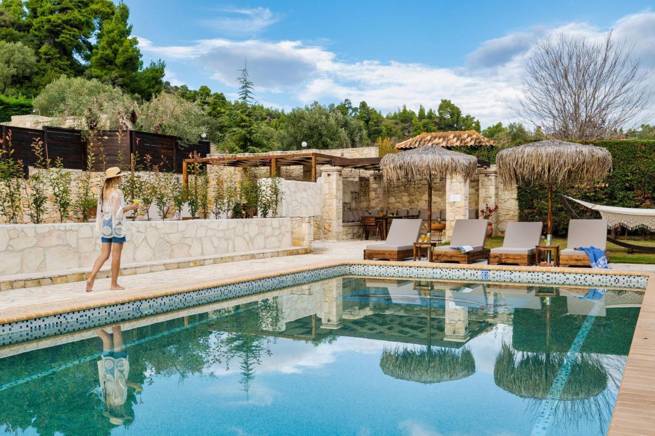 Palmrise Luxury Villas By Travel Pro Services - Nea Skioni Halkidiki Extérieur photo